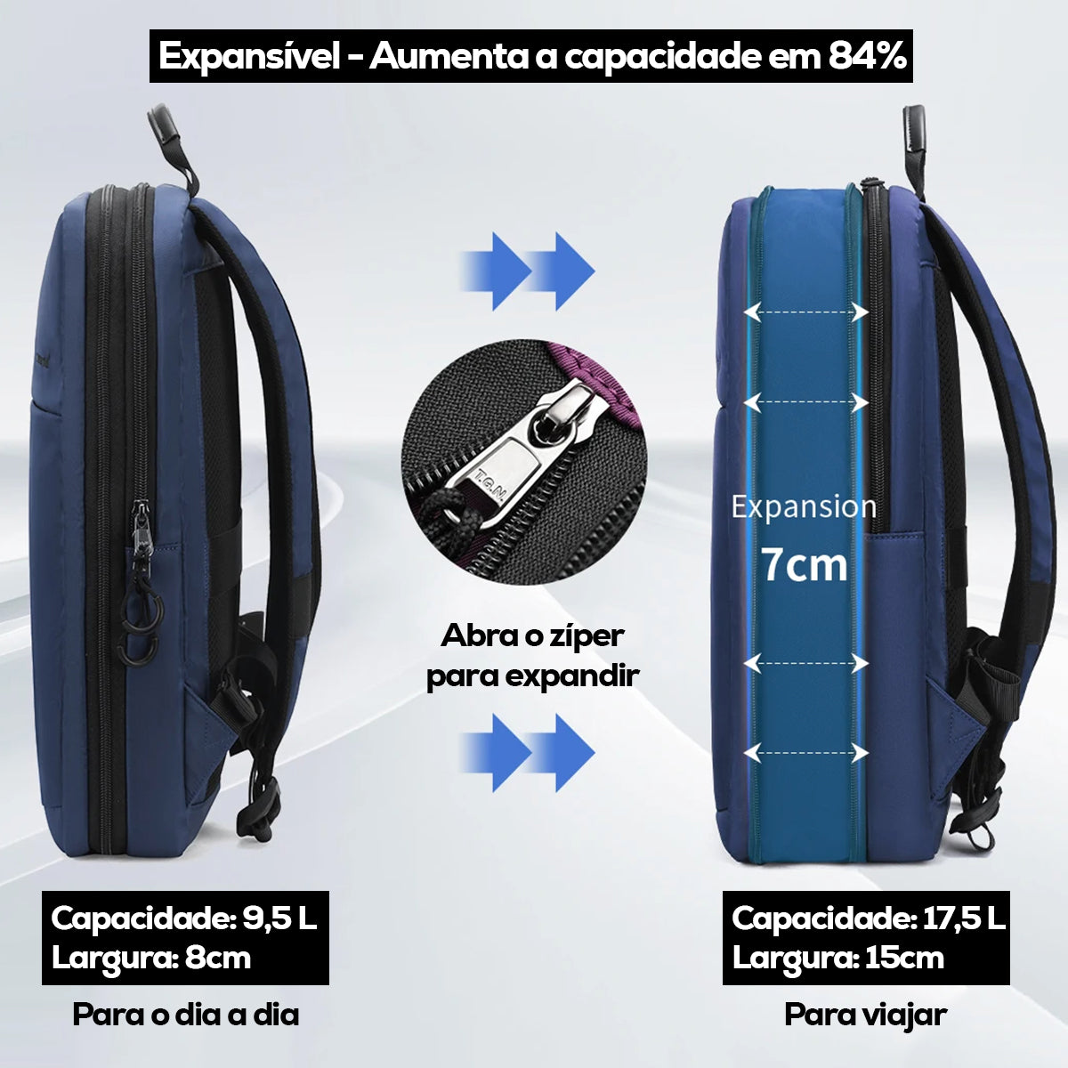 Mochila Tigernu Slim
