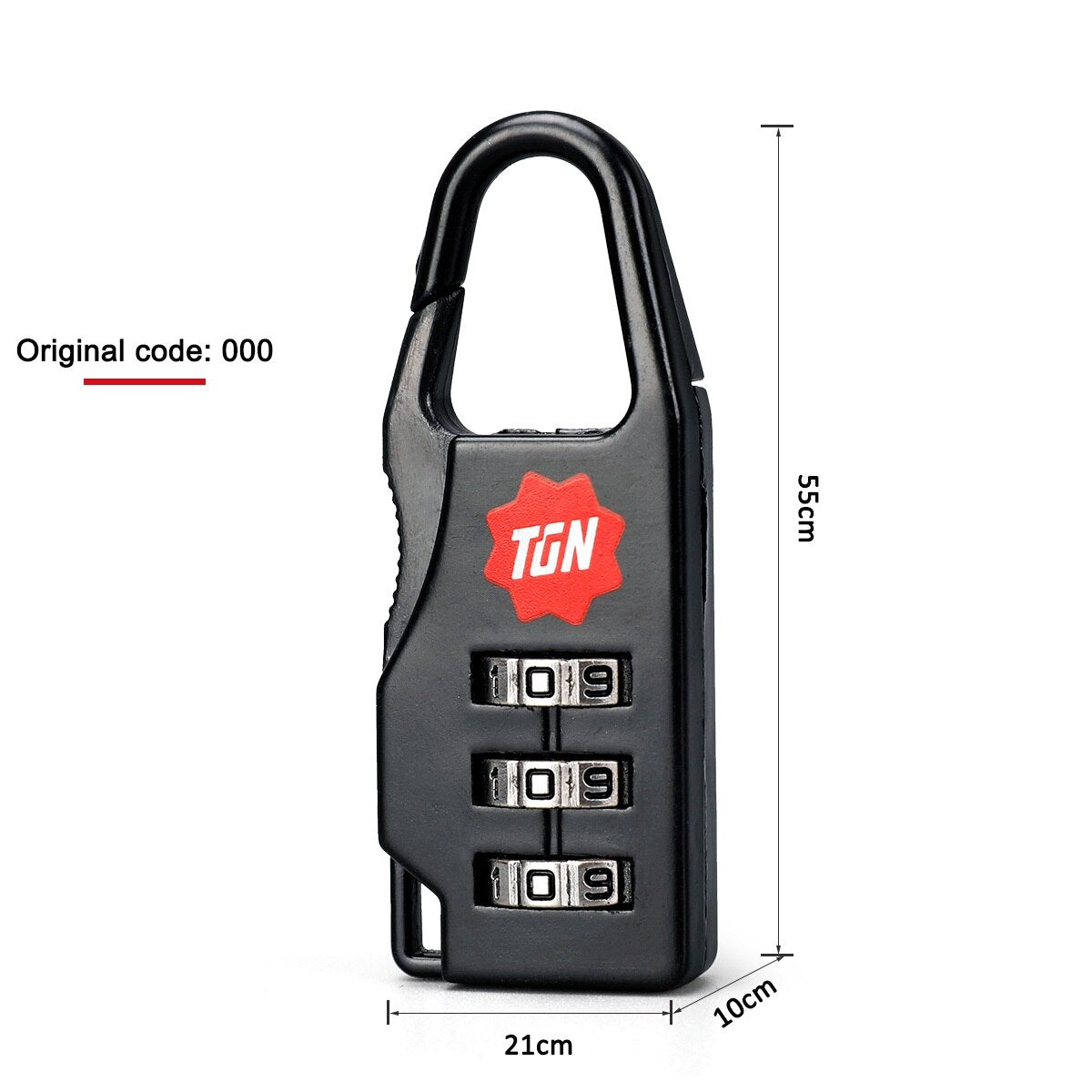 Cadeado de Senha Tigernu